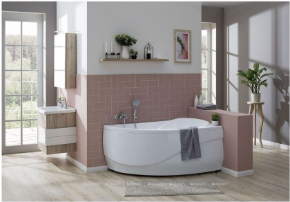 Акриловая ванна Aquanet Maldiva 150x90 R (с каркасом) Акриловая ванна Aquanet Maldiva 150x90 R (с каркасом)