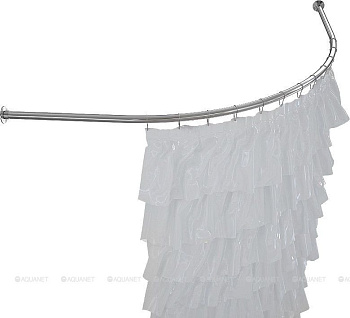 Карниз для ванны Aquanet Capri полукруглый 170х110 Карниз для ванны Aquanet Capri полукруглый 170х110