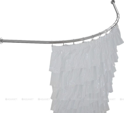 Карниз для ванны Aquanet Capri полукруглый 170х110 Карниз для ванны Aquanet Capri полукруглый 170х110