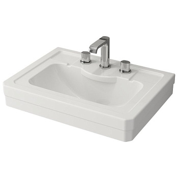 Раковина Siena 60 cm, 600*455, 1 отв. смес., белый 1041-001-0126, шт