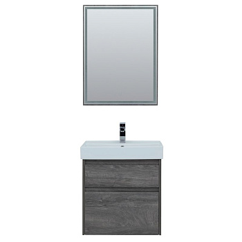 Мебель для ванной Aquanet Nova Lite 60 дуб рошелье (2 ящика)