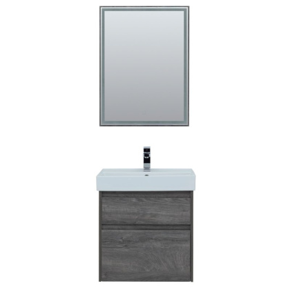 Мебель для ванной Aquanet Nova Lite 60 дуб рошелье (2 ящика)