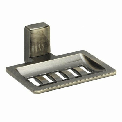 Мыльница решетка Exter, 13х6х10,5 см, цвет бронза, K-5269