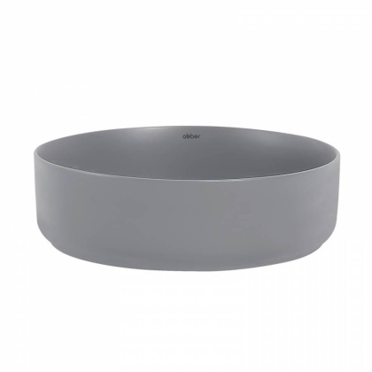 Раковина накладная ABBER Bequem AC2109MG серая матовая Раковина накладная ABBER Bequem AC2109MG серая матовая