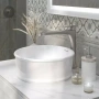 Кантата белый глянцевый 25x40x0,8