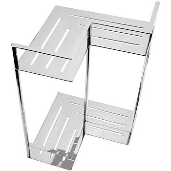 Двойная полочка для мыла угловая - мыльница