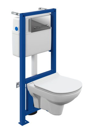 Унитаз с инсталляцией Cersanit City Co Dpl Eo Slim 64121 Унитаз с инсталляцией Cersanit City Co Dpl Eo Slim 64121