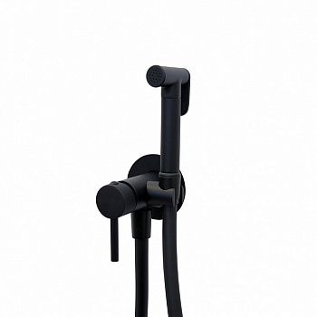 Гигиенический душ со смесителем, матовый черный Гигиенический душ со смесителем, матовый черный