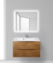 Тумба с раковиной подвесная BelBagno MARINO 90 Cappuccino Lucido, раковина белая Тумба с раковиной подвесная BelBagno MARINO 90 Cappuccino Lucido, раковина белая