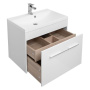 Мебель для ванной Aquanet Августа 75 белый (раковина Нота NEW)