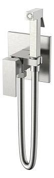 Смеситель гигиенический Qubic Brushed Nickel
