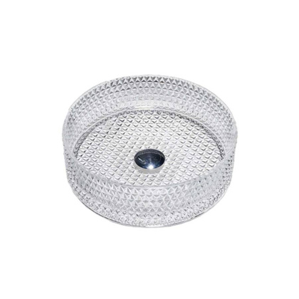 Раковина стеклянная Vincea VBS-5GL01, 400*400*125, накладная, цвет прозрачный Раковина стеклянная Vincea VBS-5GL01, 400*400*125, накладная, цвет прозрачный