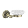 Мыльница стеклянная, RG1403Q Rose, Бронза Мыльница стеклянная, RG1403Q Rose, Бронза