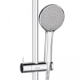 914100000 Palace One душевой комплект: ручной душ d - 120 мм, 5 функций, штанга, мыльница, шт 914100000 Palace One душевой комплект: ручной душ d - 120 мм, 5 функций, штанга, мыльница, шт