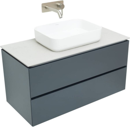Тумба под раковину Allen Brau Infinity 100 1.21003.AM антрацит матовый