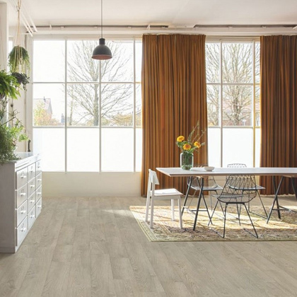 Ламинат Quick Step Classic Plus Hydro CLH 1405 Дуб Светло-серый Старинный