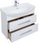 Тумба под раковину Aquanet Остин 85 белый (под раковину Стиль)