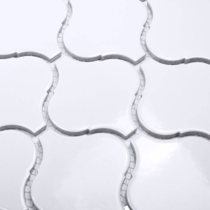 Керамическая мозаика, Latern White Glossy, Shapes