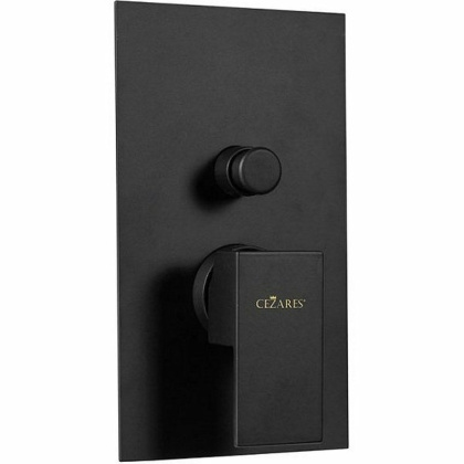 Встраиваемый однорычажный смеситель для душа с переключателем Cezares UNIKA-VDIM-NOP