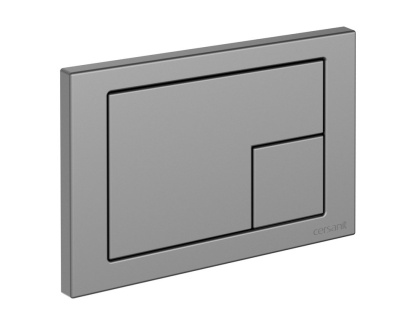 Кнопка CORNER пластик хром матовый