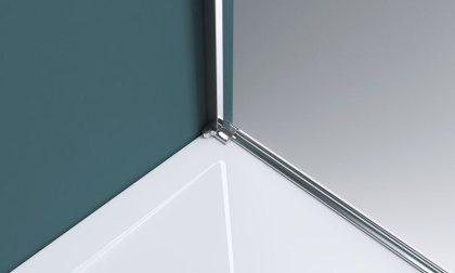 Душевая дверь BelBagno KRAFT-B-12-60/40-C-Cr-L