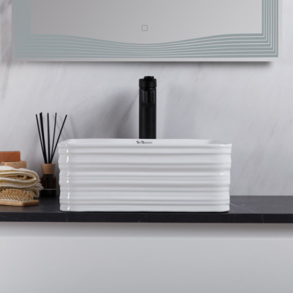 Керамическая раковина накладная BB1421 Керамическая раковина накладная BB1421