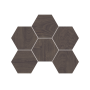 Мозаика SI04 Hexagon 25x28,5x10 непол. Мозаика SI04 Hexagon 25x28,5x10 непол.
