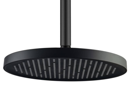 Верхний душ потолочный 260мм AQUATEK, матовый черный AQ2070MB 