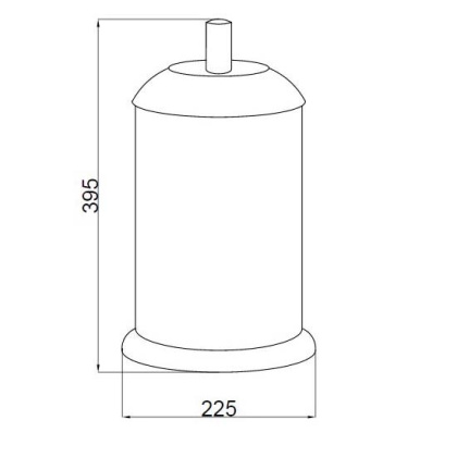 Ведро MURANO CRYSTAL_Комплект 10907-CRST-CH Boheme