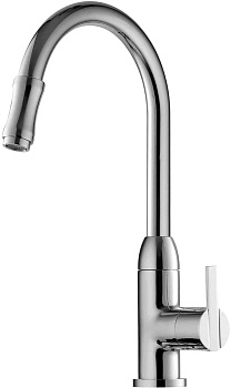 Смеситель для мойки OMNIRES CLIP 2008NSCR (хром)