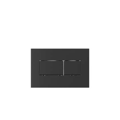 Кнопка смыва для инсталляции Creto Snap 2.0 KL-CR-753-3 черный матовый