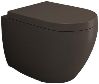 Чаша унитаза подвесного Bocchi Venezia 1295-025-0129 кофейная Чаша унитаза подвесного Bocchi Venezia 1295-025-0129 кофейная