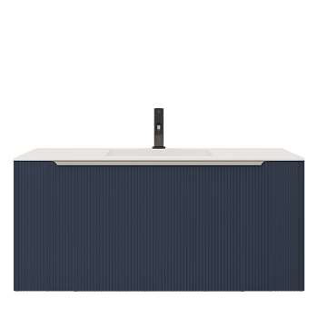Тумба под раковину Creto Luna Blue 100 см 17-Bl100