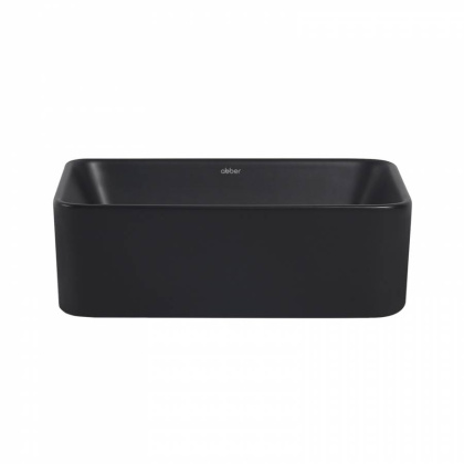 Раковина накладная ABBER Rechteck AC2213MB черная матовая Раковина накладная ABBER Rechteck AC2213MB черная матовая