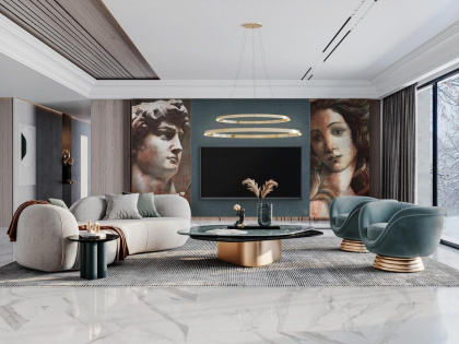 Ковер VT\A564\SG5918R Давид 1 коричневый (119,5см*238,5см*11мм) (1шт/2,85) матовый, м2