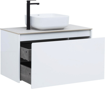 Тумба под раковину Aquanet Nova Lite 90 белый (1 ящик)