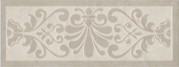 Декор HGD\A503\15145 Монсанту 2 бежевый светлый  (15см*40см*8мм) (10шт/0,6м2) орнамент, шт
