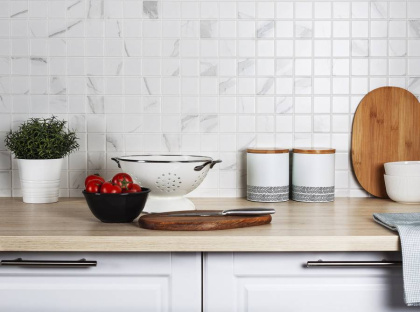 Керамическая мозаика, Carrara Matt 48х48, 5х5 см Керамическая мозаика, Carrara Matt 48х48, 5х5 см