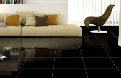 Керамогранит BLACK MIRROR 60х60 HIGH GLOSS, Mono