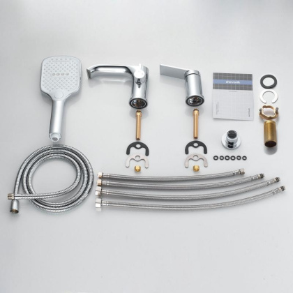 Смеситель на борт ванны Shevanik S41 S4112