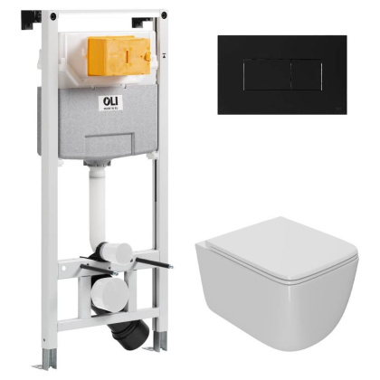 Сет: OLI 120 ECO Sanitarblock pneumatic+Панель KARISMA,черн.soft + Унитаз Point Меркурий PN41831 Сет: OLI 120 ECO Sanitarblock pneumatic+Панель KARISMA,черн.soft + Унитаз Point Меркурий PN41831