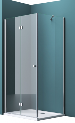Душевой уголок BelBagno ALBANO-ASH-1-80/90-C-Cr Душевой уголок BelBagno ALBANO-ASH-1-80/90-C-Cr