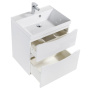 Тумба с раковиной подвесная BelBagno MARINO-H60 60 Bianco Lucido, раковина белая Тумба с раковиной подвесная BelBagno MARINO-H60 60 Bianco Lucido, раковина белая