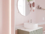 Плитка Meissen Keramik Trendy светло-розовый 25x75 TYU471 Плитка Meissen Keramik Trendy светло-розовый 25x75 TYU471