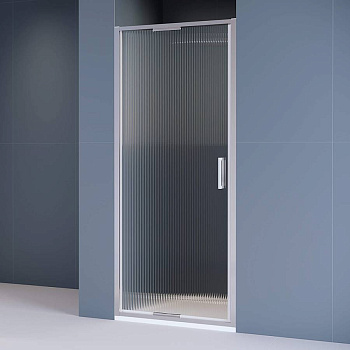 Душевая дверь 100*195 RGW SV-05 Хром/Ribbed/8 мм (Easy)