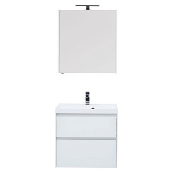 Мебель для ванной Aquanet Гласс 70 белый