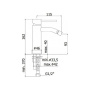 Смеситель для биде Paffoni Light LIG131ROSE Смеситель для биде Paffoni Light LIG131ROSE