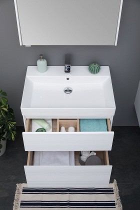 Тумба под раковину Aquanet Бруклин 60 белый