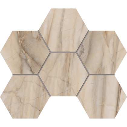 Мозаика BR01 Hexagon 25x28,5 полир. Мозаика BR01 Hexagon 25x28,5 полир.