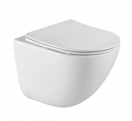 ALPINA Сиденье дюропласт, soft close, металлическое крепление BB309SC